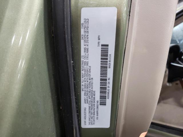 4S4BP61C966327465 - 2006 SUBARU LEGACY OUTBACK 2.5I GREEN photo 12