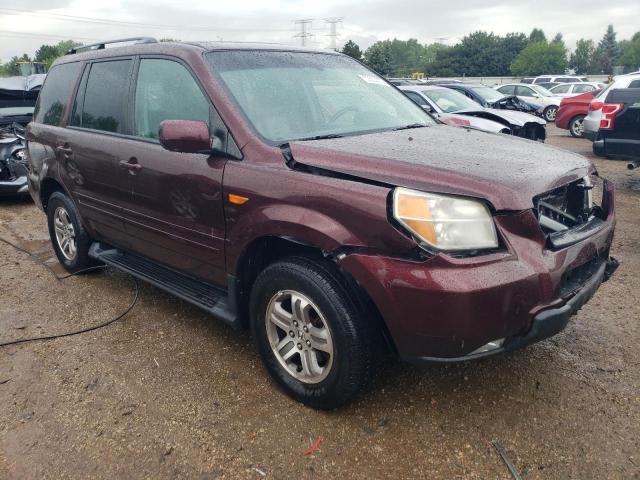 5FNYF18568B043004 - 2008 HONDA PILOT EXL BURGUNDY photo 4