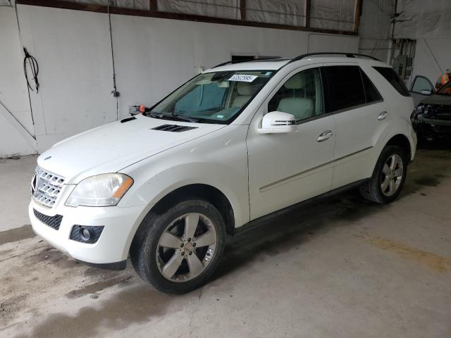 4JGBB8GB6BA696719 - 2011 MERCEDES-BENZ ML 350 4MATIC WHITE photo 1