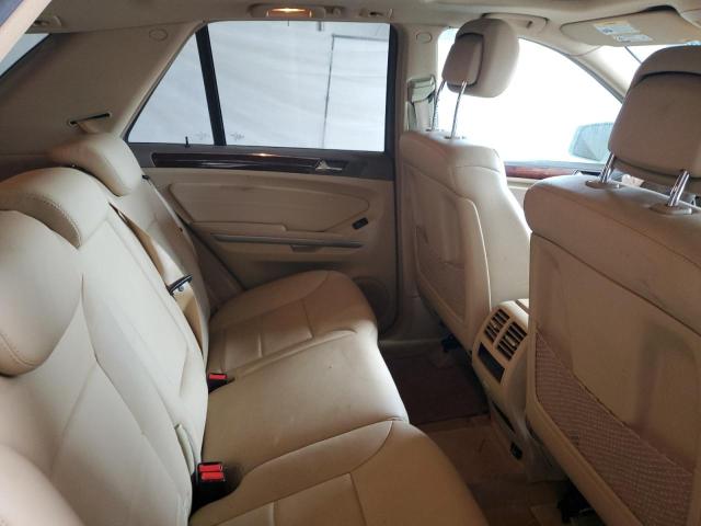 4JGBB8GB6BA696719 - 2011 MERCEDES-BENZ ML 350 4MATIC WHITE photo 10