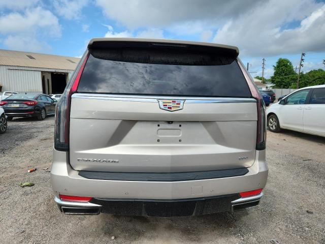 1GYS4AKL5MR107213 - 2021 CADILLAC ESCALADE LUXURY თაფლისფერი ფოტო 6