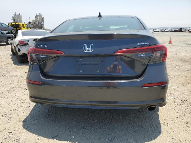 2HGFE2F5XRH536426 - 2024 HONDA CIVIC SPORT GRAY photo 6