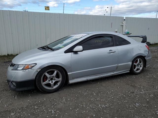 2HGFG11668H544669 - 2008 HONDA CIVIC LX SILVER photo 1