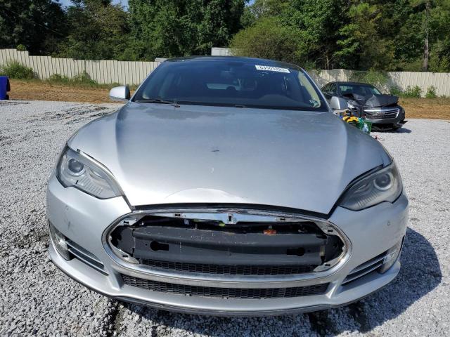 5YJSA1DN5DFP17437 - 2013 TESLA MODEL S Արծաթագույն լուսանկար 5