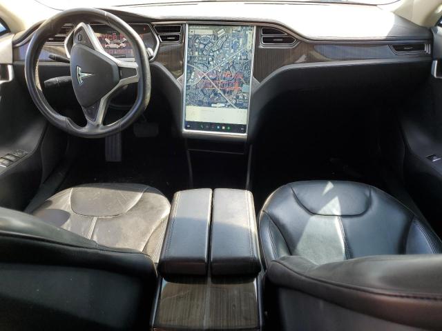 5YJSA1DN5DFP17437 - 2013 TESLA MODEL S Արծաթագույն լուսանկար 8