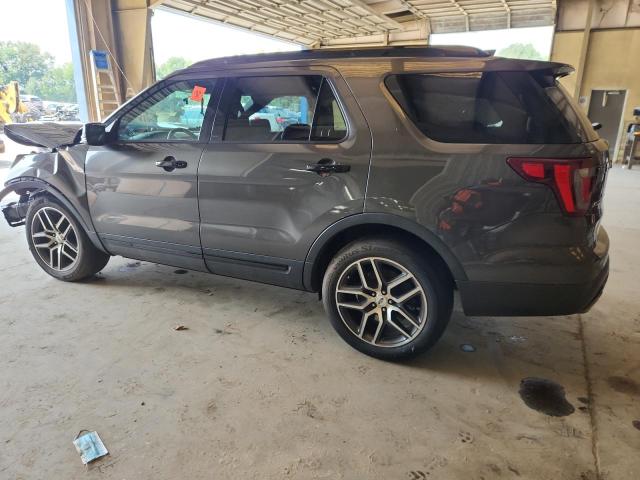 1FM5K8GT5HGC29173 - 2017 FORD EXPLORER SPORT 灰色 照片 2