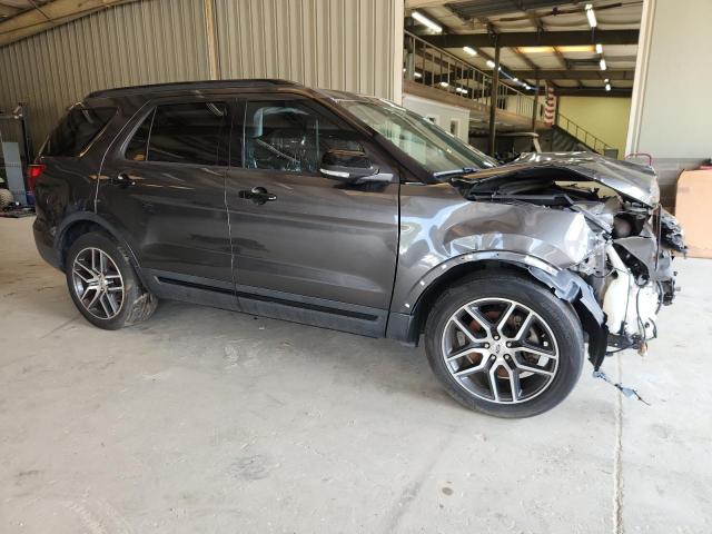 1FM5K8GT5HGC29173 - 2017 FORD EXPLORER SPORT 灰色 照片 4