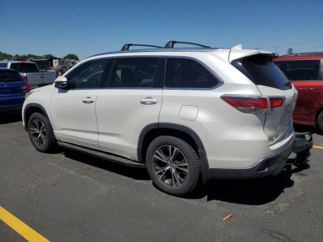 5TDJKRFH4GS246928 - 2016 TOYOTA HIGHLANDER XLE WHITE photo 2