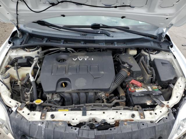 2T1BU4EE3AC344647 - 2010 TOYOTA COROLLA BASE Weiß Foto 11