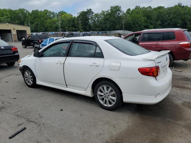 2T1BU4EE3AC344647 - 2010 TOYOTA COROLLA BASE Weiß Foto 2