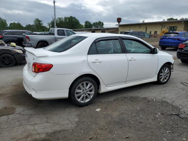 2T1BU4EE3AC344647 - 2010 TOYOTA COROLLA BASE Weiß Foto 3