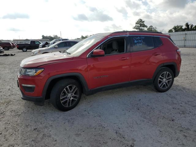 3C4NJCBB2KT616341 - 2019 JEEP COMPASS LATITUDE RED photo 1