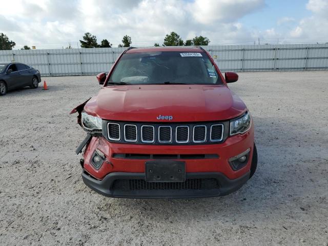 3C4NJCBB2KT616341 - 2019 JEEP COMPASS LATITUDE RED photo 5