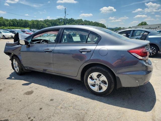 19XFB2F57DE032072 - 2013 HONDA CIVIC LX GRAY photo 2