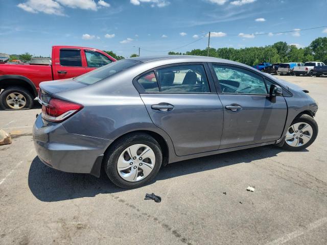 19XFB2F57DE032072 - 2013 HONDA CIVIC LX GRAY photo 3