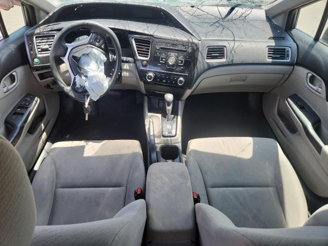 19XFB2F57DE032072 - 2013 HONDA CIVIC LX GRAY photo 8