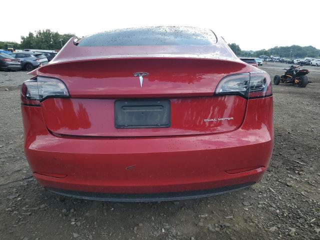 5YJ3E1EBXMF079781 - 2021 TESLA MODEL 3 RED photo 6