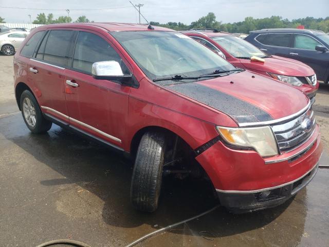 2FMDK48C28BA05224 - 2008 FORD EDGE SEL RED photo 4