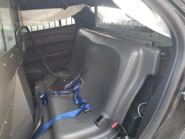 1FM5K8AB9MGA42805 - 2021 FORD EXPLORER POLICE INTERCEPTOR BLACK photo 10