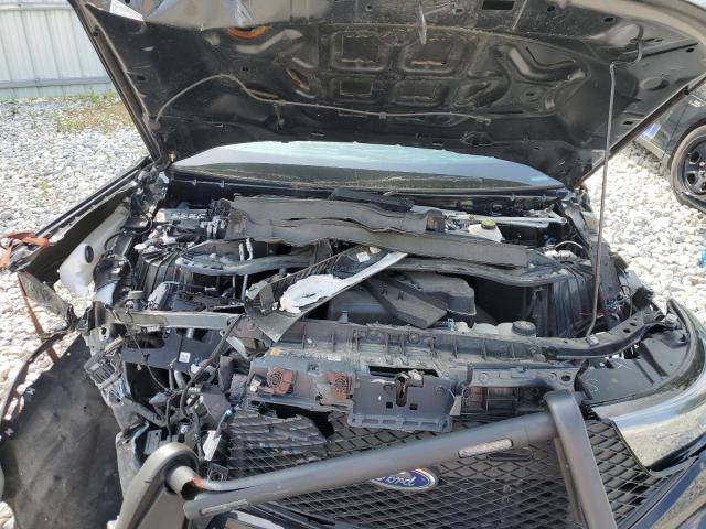 1FM5K8AB9MGA42805 - 2021 FORD EXPLORER POLICE INTERCEPTOR BLACK photo 12