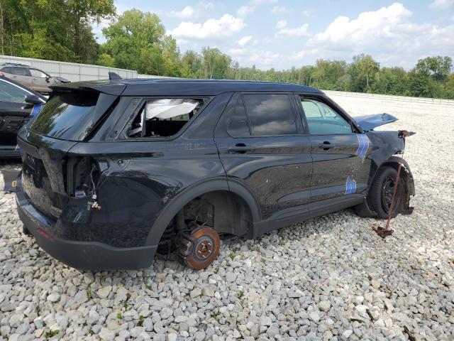 1FM5K8AB9MGA42805 - 2021 FORD EXPLORER POLICE INTERCEPTOR BLACK photo 3