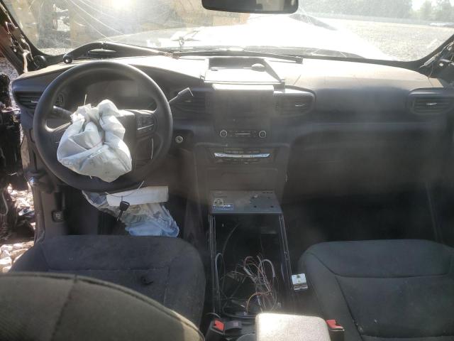 1FM5K8AB9MGA42805 - 2021 FORD EXPLORER POLICE INTERCEPTOR BLACK photo 8