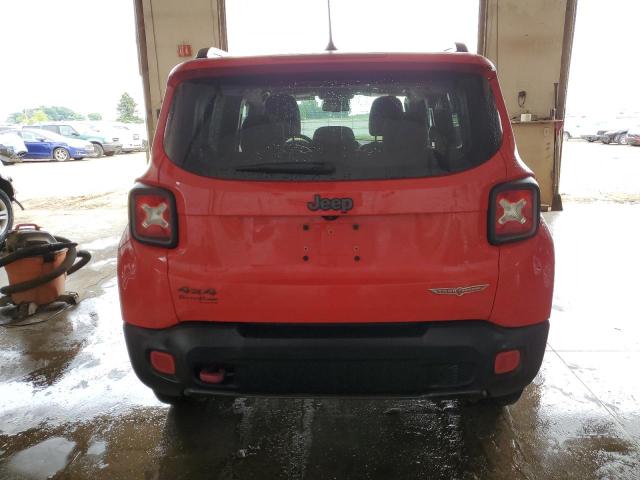 ZACCJBCB1HPF82098 - 2017 JEEP RENEGADE TRAILHAWK RED photo 6