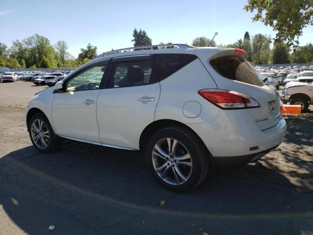 JN8AZ1MU8CW116937 - 2012 NISSAN MURANO S WHITE photo 2