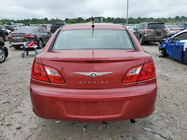 1C3CC4FB0AN207453 - 2010 CHRYSLER SEBRING TOURING RED photo 6