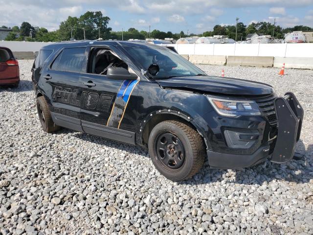 1FM5K8ARXHGC90595 - 2017 FORD EXPLORER POLICE INTERCEPTOR BLACK photo 4