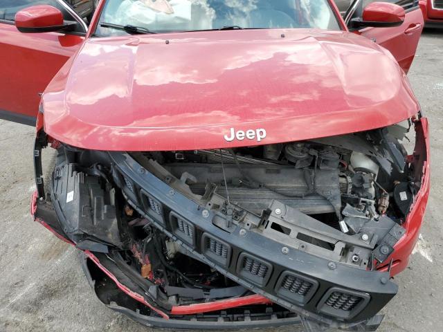3C4NJDBB2LT139241 - 2020 JEEP COMPASS LATITUDE 红色 照片 11