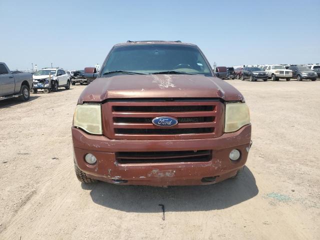 1FMFK20567LA07017 - 2007 FORD EXPEDITION EL LIMITED MAROON photo 5