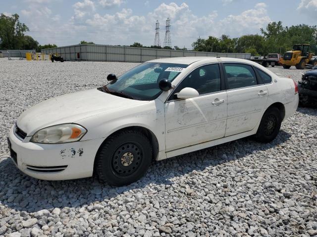 2G1WS57M991267397 - 2009 CHEVROLET IMPALA POLICE WHITE photo 1