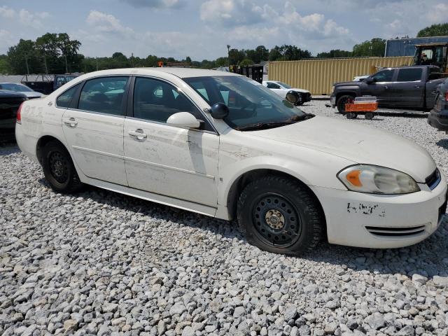 2G1WS57M991267397 - 2009 CHEVROLET IMPALA POLICE WHITE photo 4