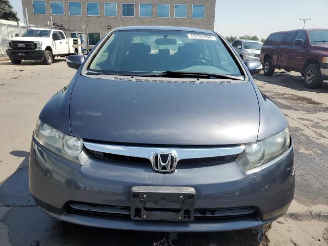 JHMFA36256S005224 - 2006 HONDA CIVIC HYBRID BLUE photo 5