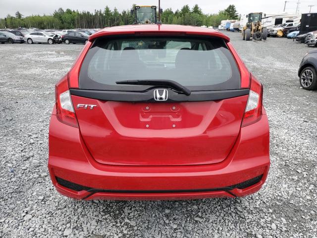 3HGGK5H58KM103917 - 2019 HONDA FIT LX RED photo 6