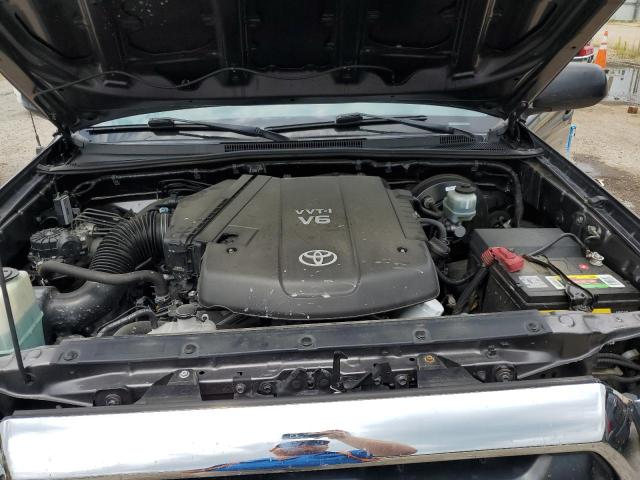 5TFJU4GN3CX017890 - 2012 TOYOTA TACOMA DOUBLE CAB PRERUNNER GRAY photo 11