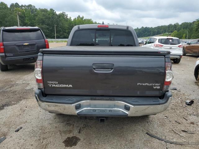 5TFJU4GN3CX017890 - 2012 TOYOTA TACOMA DOUBLE CAB PRERUNNER GRAY photo 6