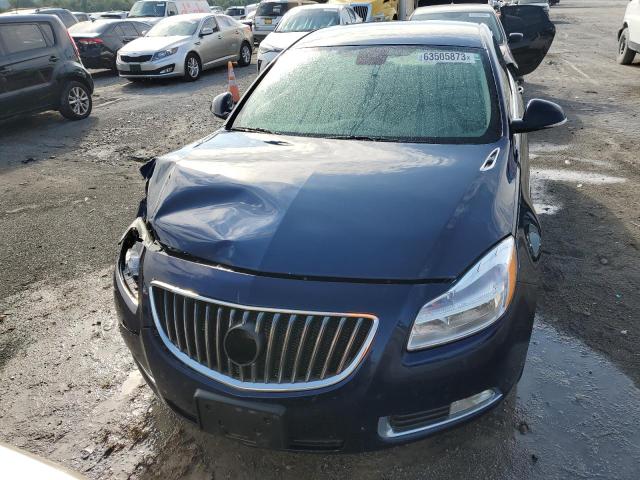 2G4GS5EV6C9149772 - 2012 BUICK REGAL PREMIUM BLUE photo 5