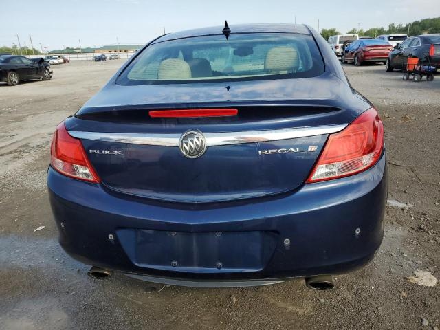 2G4GS5EV6C9149772 - 2012 BUICK REGAL PREMIUM BLUE photo 6