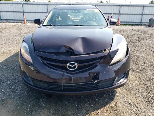 1YVHZ8BH6B5M10280 - 2011 MAZDA 6 I BURGUNDY photo 5