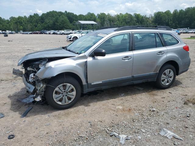 4S4BRBAC8B3378034 - 2011 SUBARU OUTBACK 2.5I SILVER photo 1