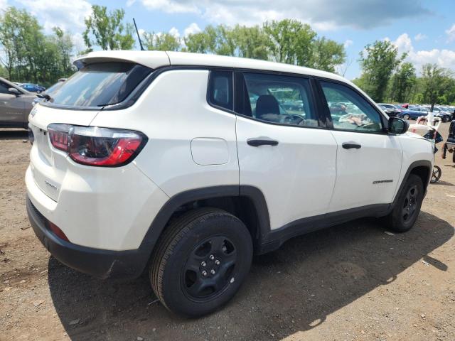 3C4NJDAB4MT578847 - 2021 JEEP COMPASS SPORT თეთრი ფოტო 3