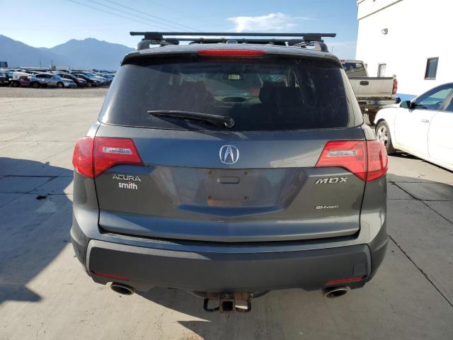 2HNYD28288H529335 - 2008 ACURA MDX GRAY photo 6