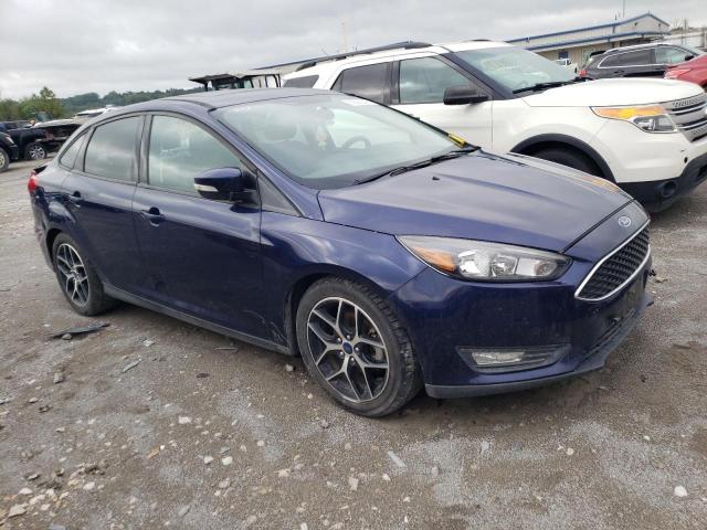 1FADP3H20HL205953 - 2017 FORD FOCUS SEL BLUE photo 4