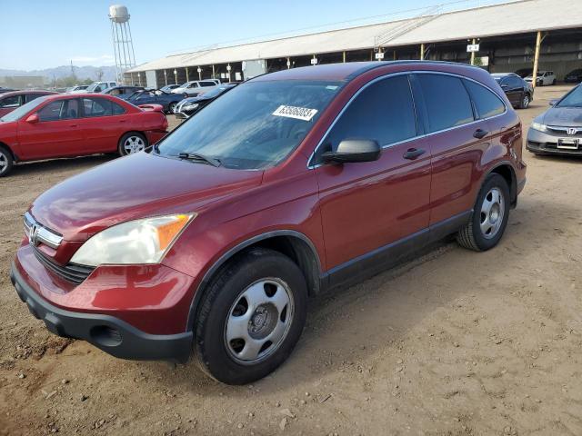 JHLRE38318C009215 - 2008 HONDA CR-V LX RED photo 1