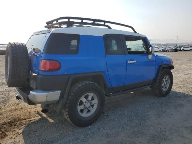 JTEBU11F170087483 - 2007 TOYOTA FJ CRUISER BLUE photo 3