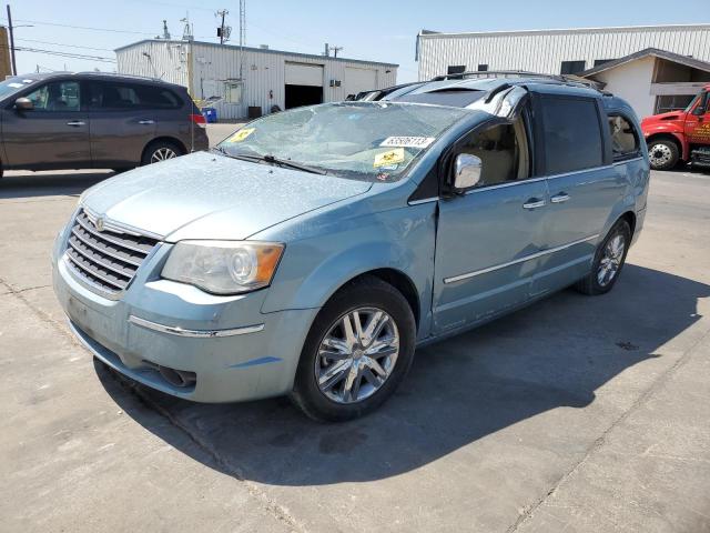 2A8HR64X18R689849 - 2008 CHRYSLER TOWN & COU LIMITED TURQUOISE photo 1