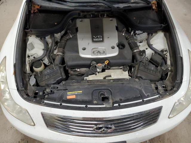 JNKCV61F69M360267 - 2009 INFINITI G37 WHITE photo 7