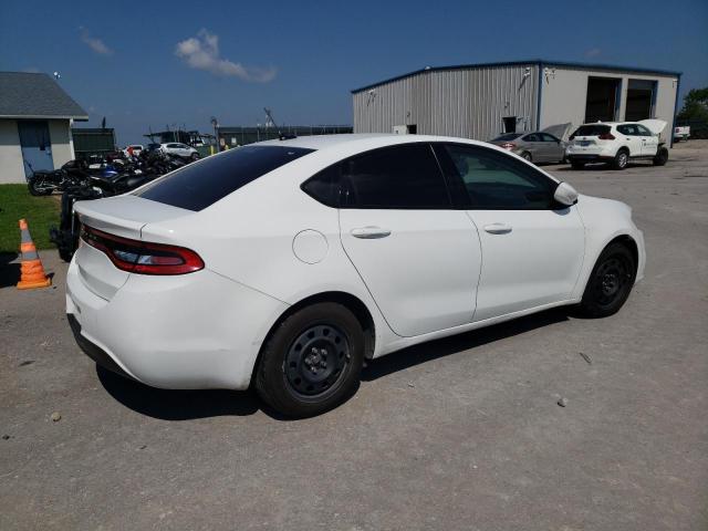 1C3CDFAA5FD411248 - 2015 DODGE DART SE WHITE photo 3